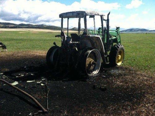 1994 Used John Deere 6400 Tractor parts.
