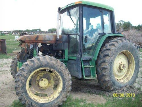1997 Used John Deere 6400 Tractor parts.