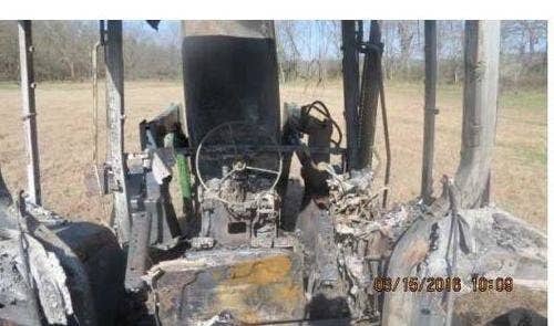 Used John Deere 6400 Tractor parts.