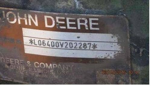 Used John Deere 6400 Tractor parts.
