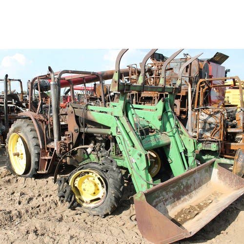 Used John Deere 6400 Tractor parts.
