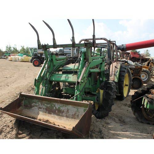 Used John Deere 6400 Tractor parts.