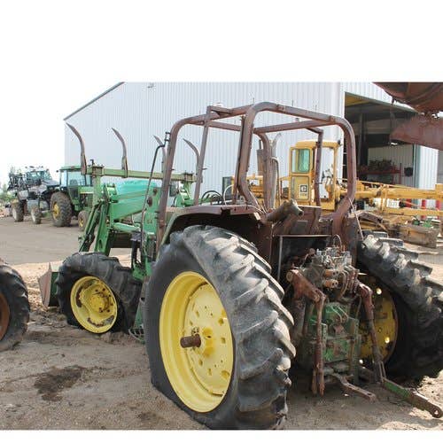 Used John Deere 6400 Tractor parts.