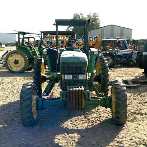 Used John Deere 6400 Tractor parts.