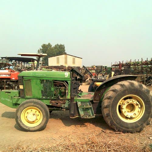 Used John Deere 6400 Tractor parts.