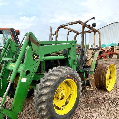 1993 Used John Deere 6400 Tractor parts.
