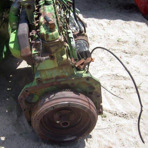 Used John Deere 6404D Engine parts.