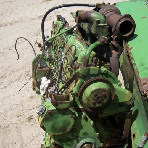 Used John Deere 6404D Engine parts.
