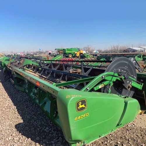 2012 Used John Deere 640FD Header parts.