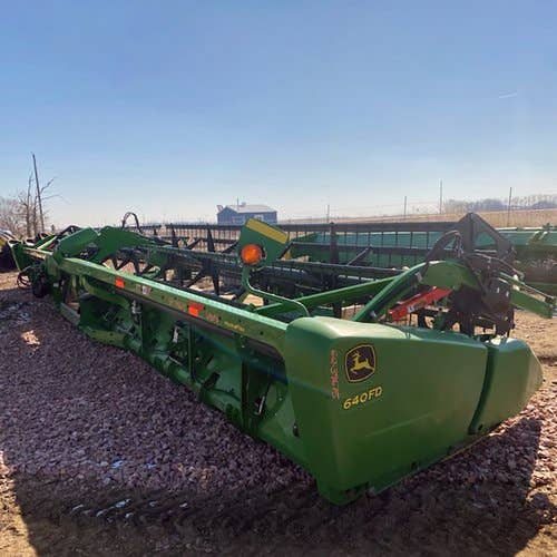 2015 Used John Deere 640FD Header parts.