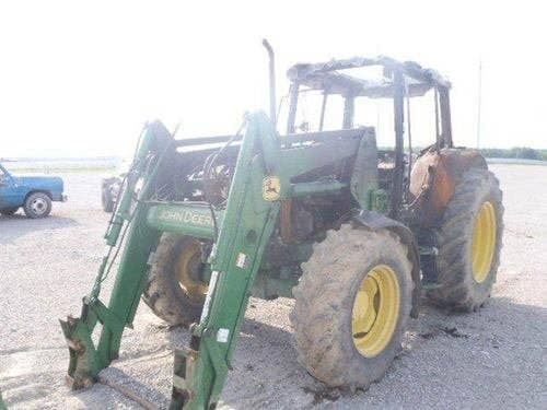 2006 Used John Deere 6415 Tractor parts.