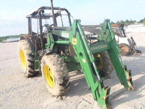 2006 Used John Deere 6415 Tractor parts.