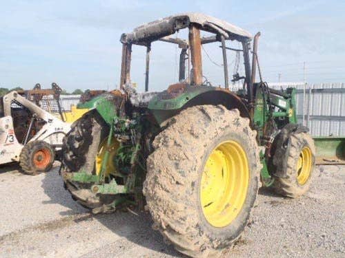 2006 Used John Deere 6415 Tractor parts.