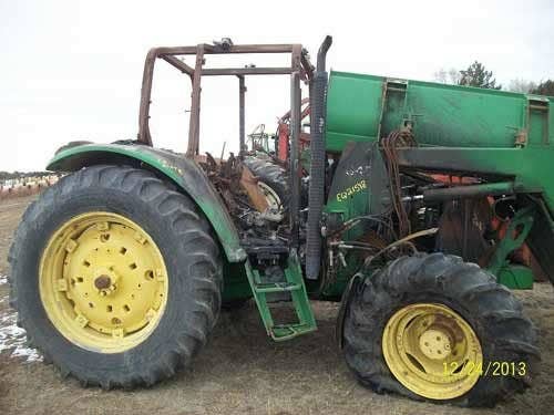 Used John Deere 6420 Tractor parts.