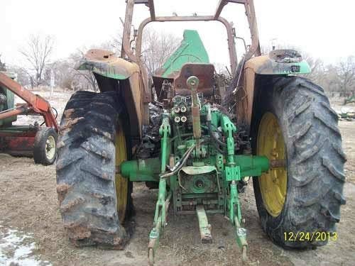 Used John Deere 6420 Tractor parts.