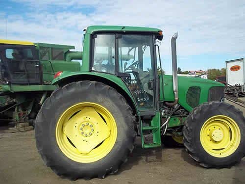 Used John Deere 6420 Tractor parts.