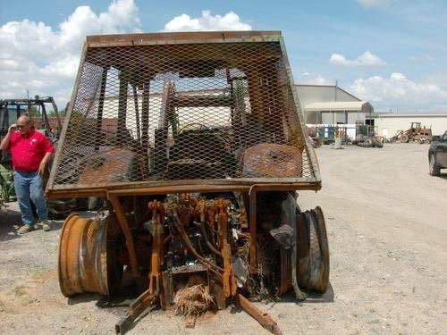 Used John Deere 6420 Tractor parts.