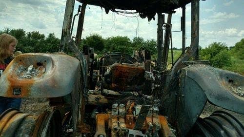 2002 Used John Deere 6420 Tractor parts.