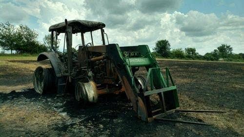 2002 Used John Deere 6420 Tractor parts.