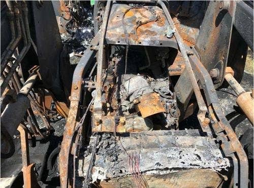 Used John Deere 6420 Tractor parts.