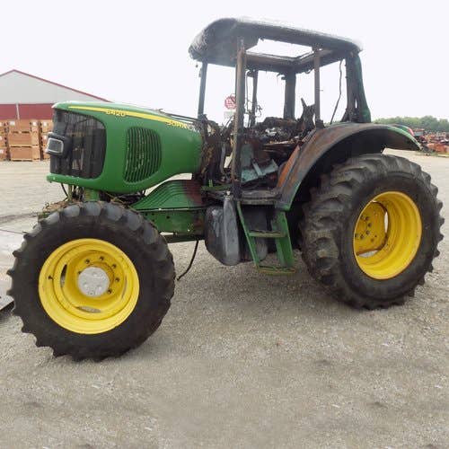 Used John Deere 6420 Tractor parts.