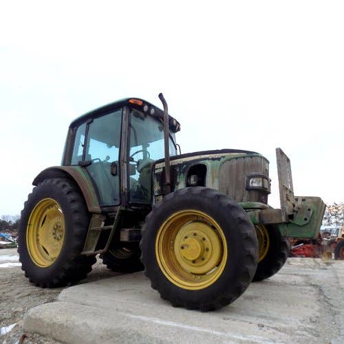 Used John Deere 6420 Tractor parts.