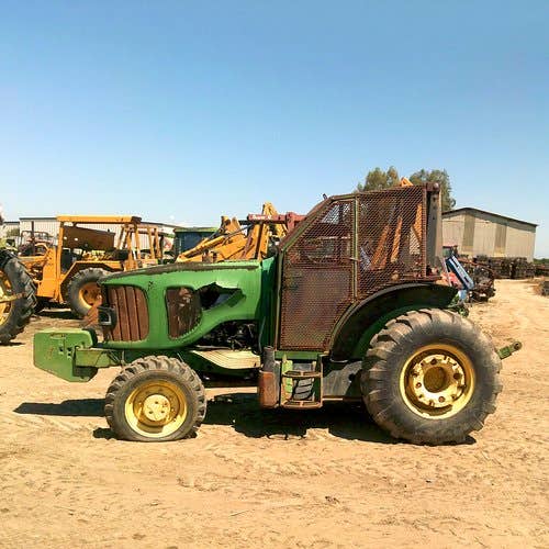 Used John Deere 6420 Tractor parts.