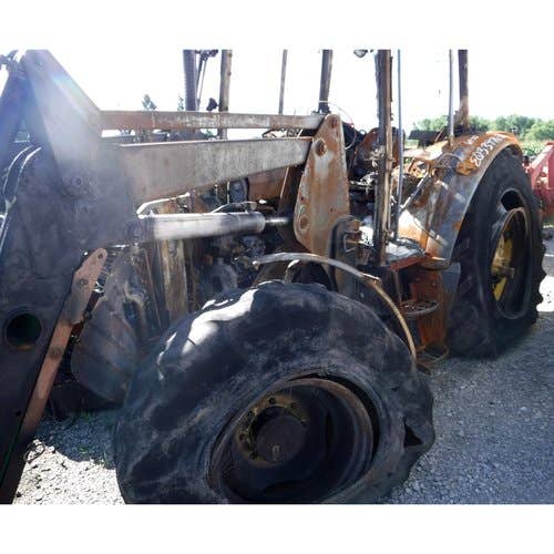 Used John Deere 6420 Tractor parts.