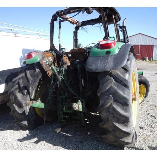 Used John Deere 6420 Tractor parts.
