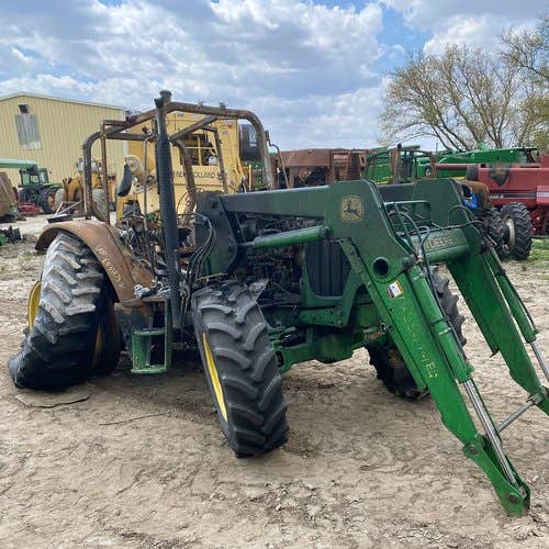 2005 Used John Deere 6420 Tractor parts.
