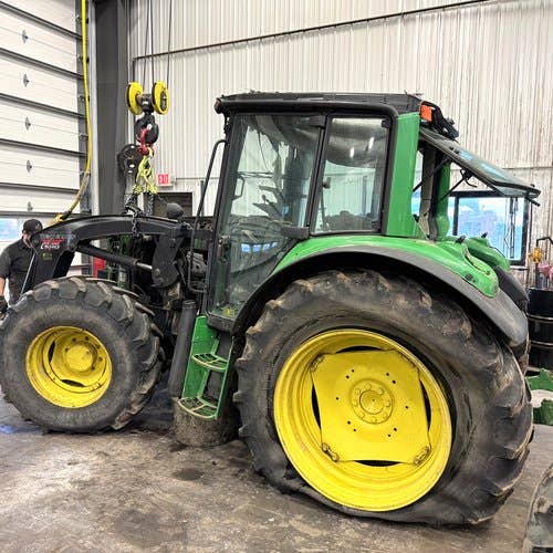 2000 Used John Deere 6420 Tractor parts.