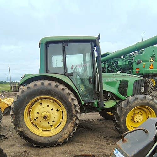 Used John Deere 6420 Tractor parts.