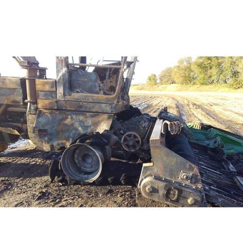 Used John Deere 643 Header parts.