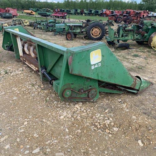 Used John Deere 643 Header parts.