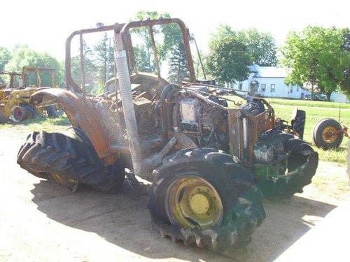 Used John Deere 6430 Tractor parts.