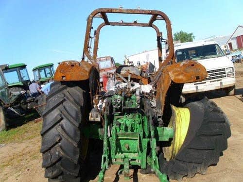 Used John Deere 6430 Tractor parts.