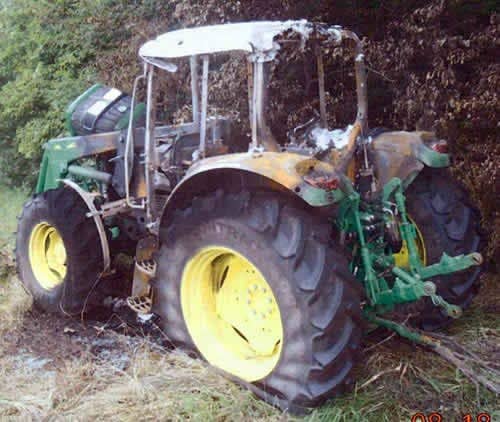 2008 Used John Deere 6430 Tractor parts.