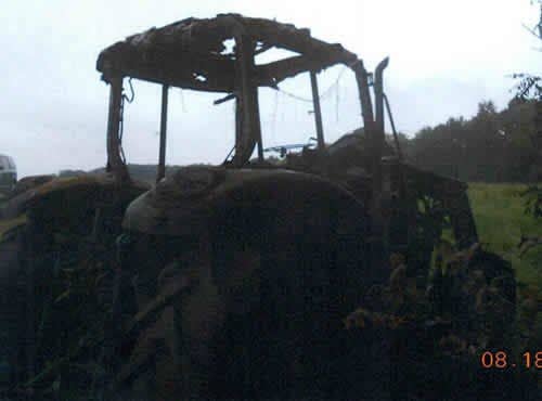 2008 Used John Deere 6430 Tractor parts.