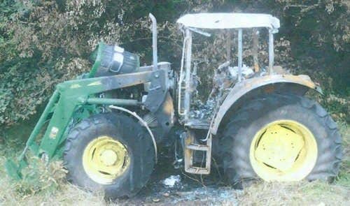 2008 Used John Deere 6430 Tractor parts.