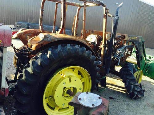 2012 Used John Deere 6430 Tractor parts.