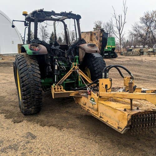 2009 Used John Deere 6430 Tractor parts.
