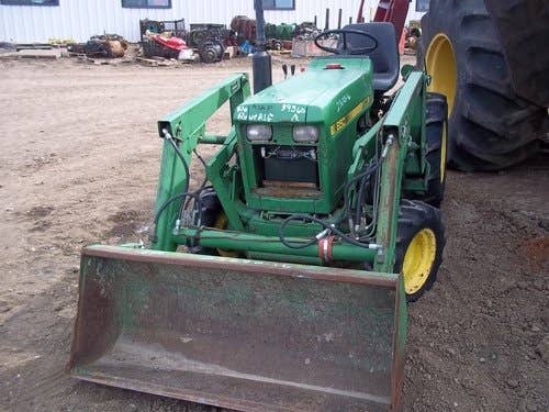 Used John Deere 650 Tractor parts.