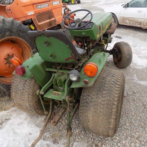 Used John Deere 650 Tractor parts.