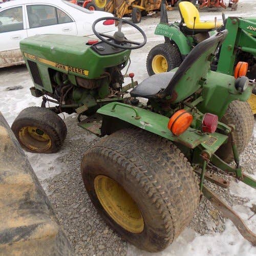 Used John Deere 650 Tractor parts.