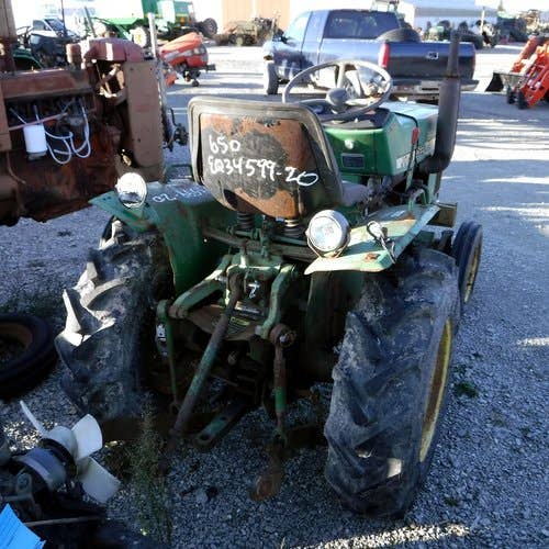 Used John Deere 650 Tractor parts.