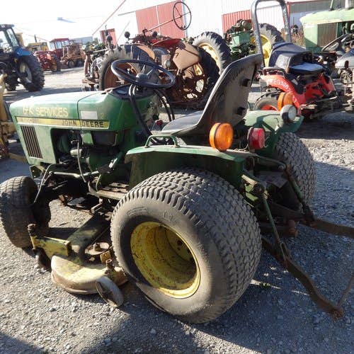 Used John Deere 650 Tractor parts.