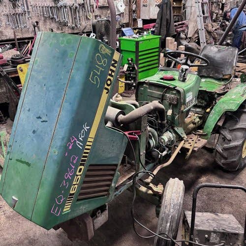 1983 Used John Deere 650 Tractor parts.