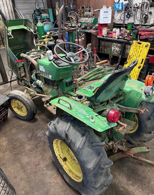 1983 Used John Deere 650 Tractor parts.