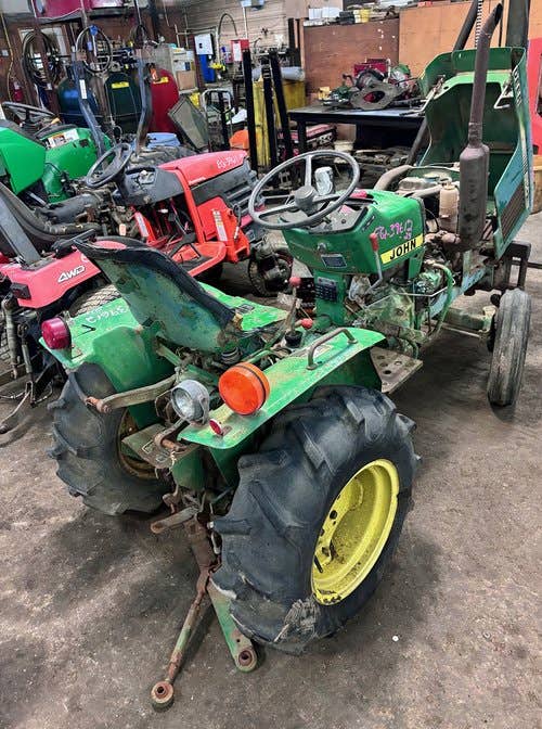 1983 Used John Deere 650 Tractor parts.