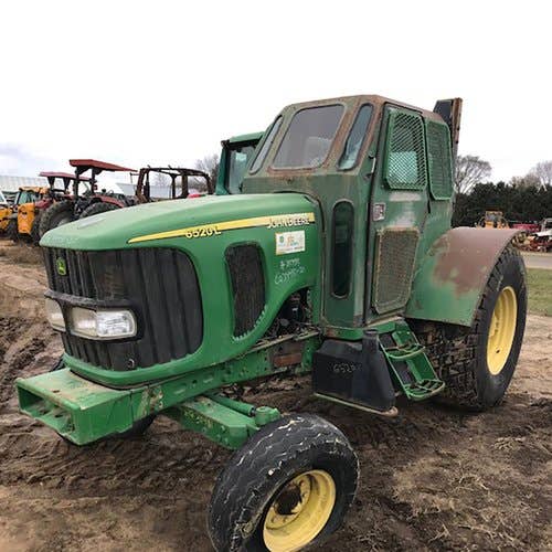 Used John Deere 6520 Tractor parts.
